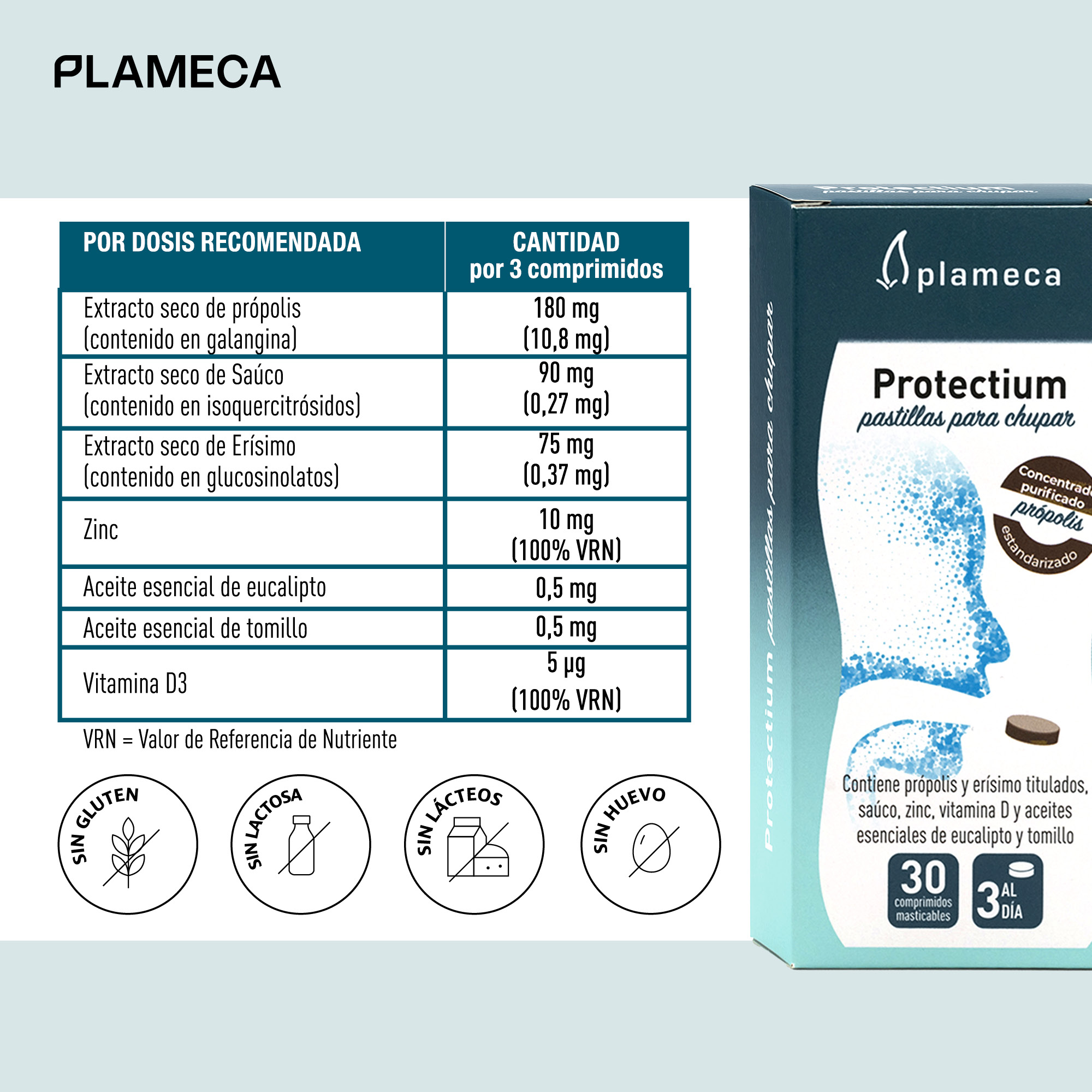 Protectium Pastillas para Chupar