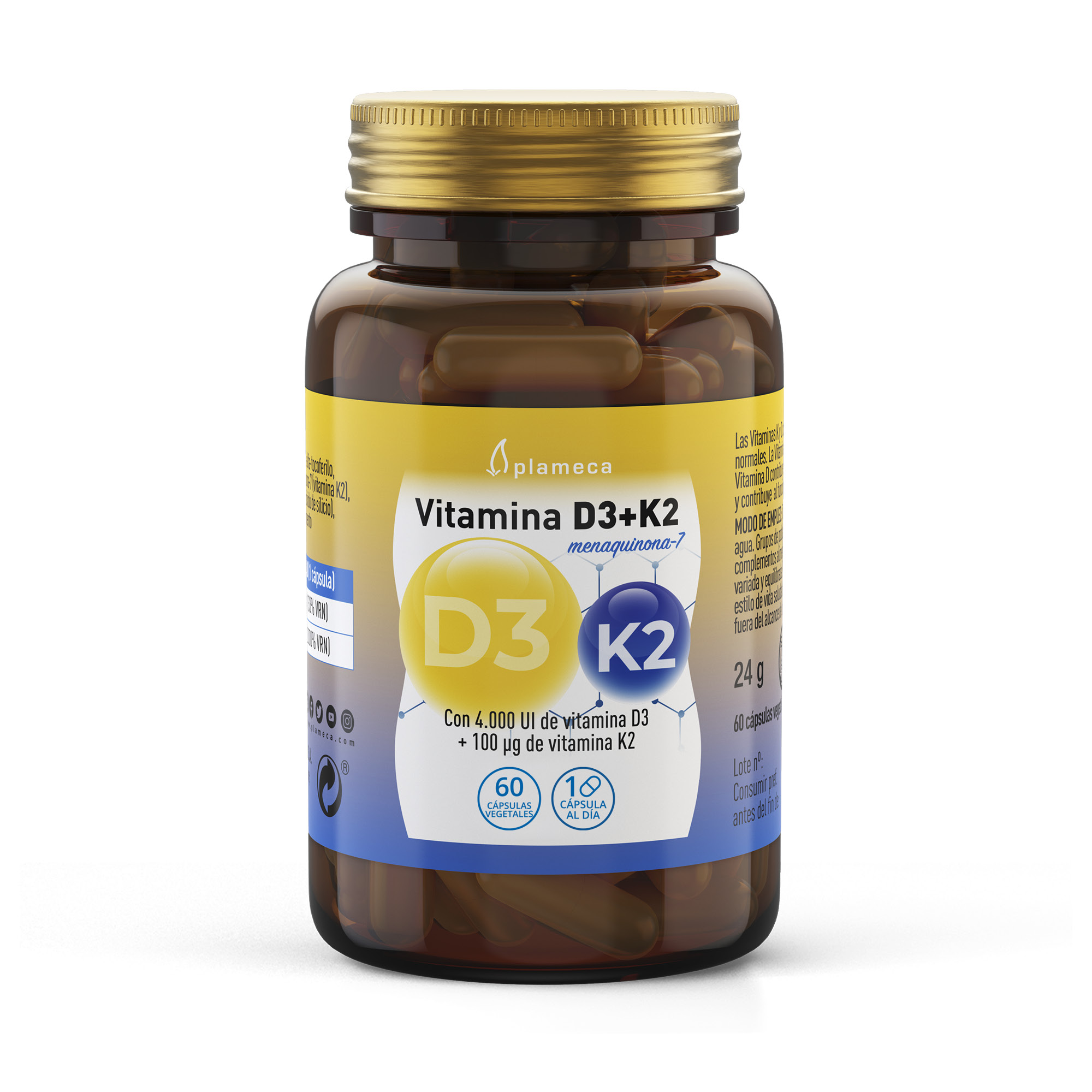 Vitaminas D3+K2